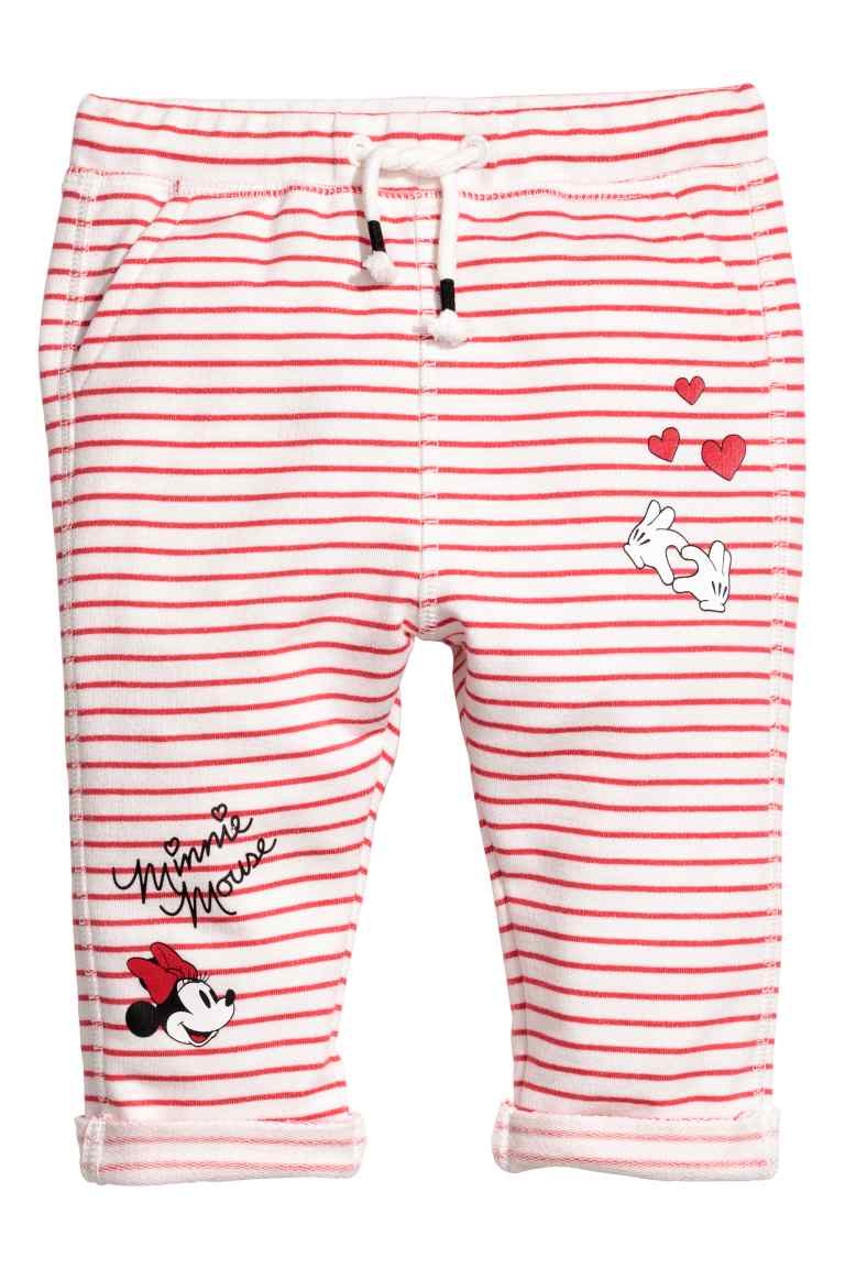 Spodnie z myszką minnie