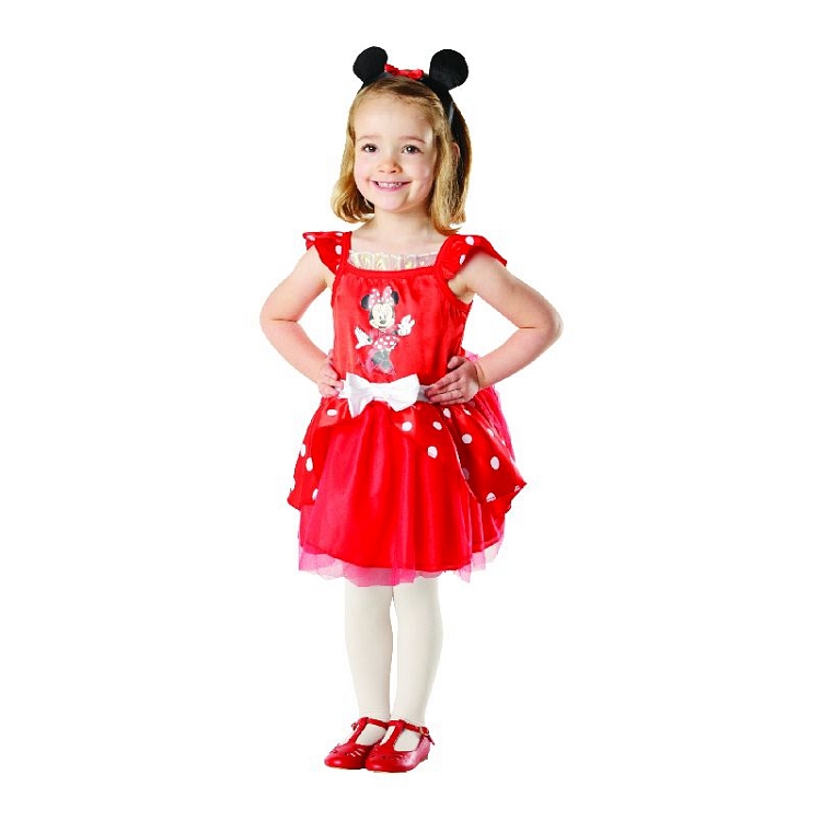 Sukienka z myszką minnie