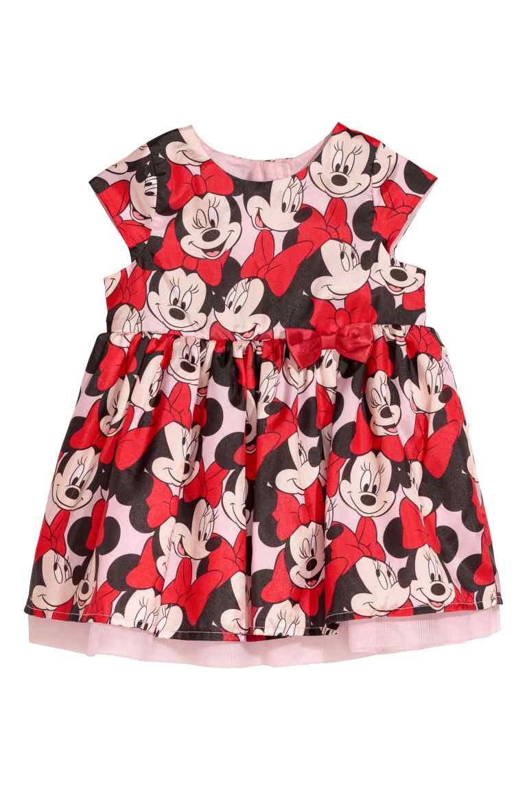 Sukienka z myszką minnie