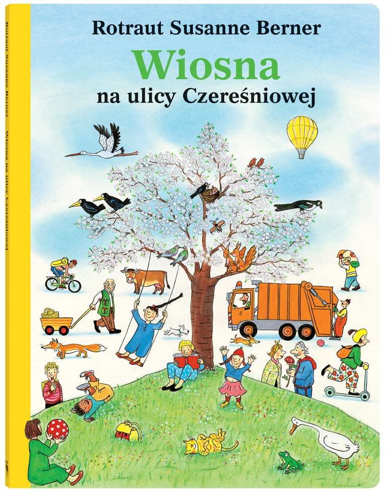 Książka z serii Na ulicy Czereśniowej - Wiosna
