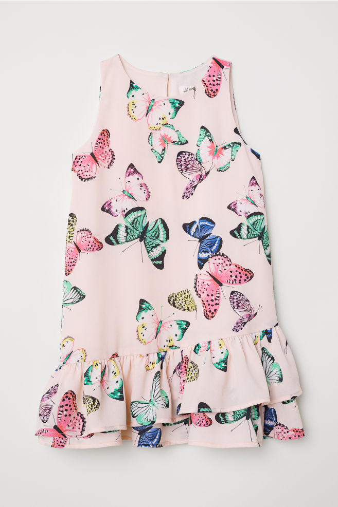 Sukienka w motyle marki H&M