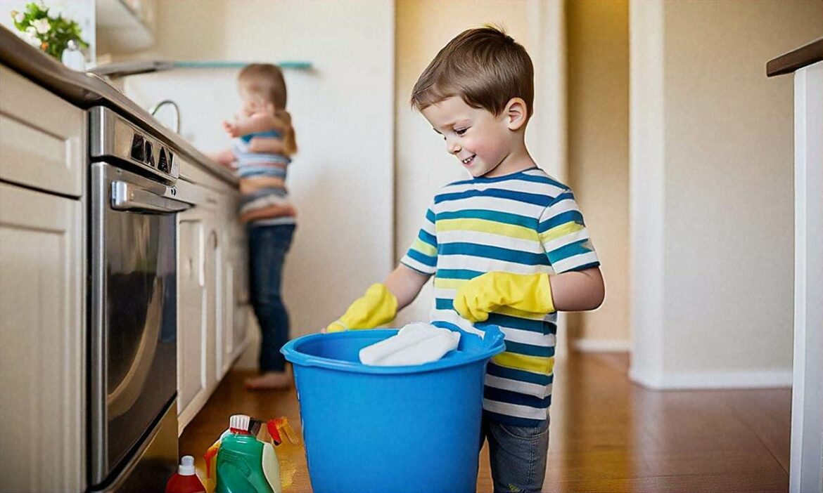 Wiosenne porządki z dziećmi – jak zamienić obowiązki w zabawę?